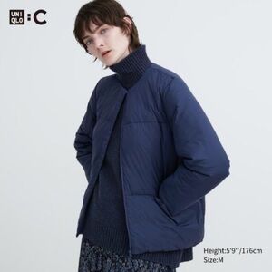 NWT uniqlo  Clare collaboration light down jacket 461362 S